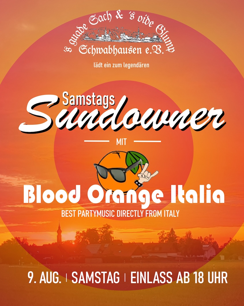 Flyer Sundowner 25 Plakat